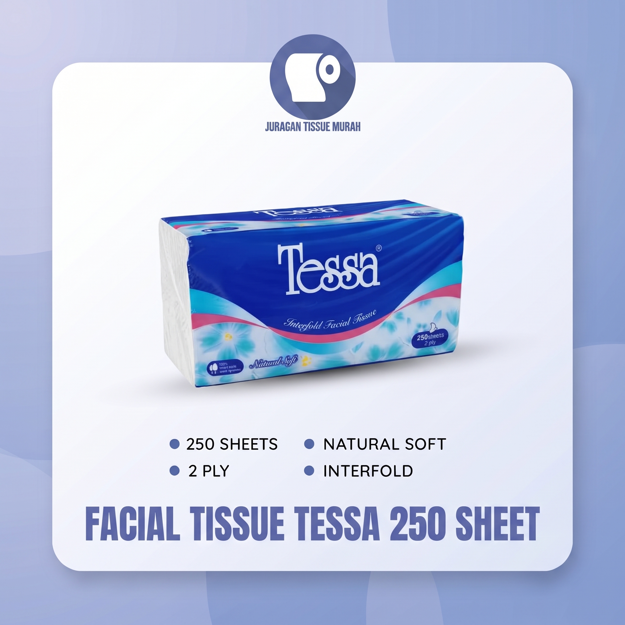 Facial Tissue Tessa 250 Sheet